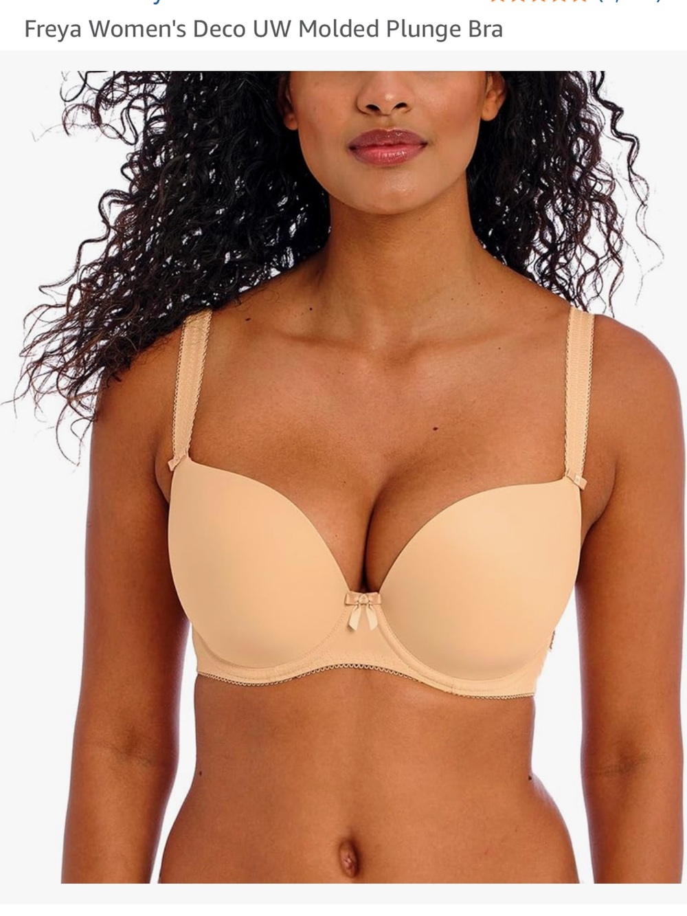 Freya Women's Deco UW Molded Plunge Bra 34G